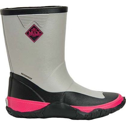 Muckboot Grauer Häckslerstiefel Für Kinder