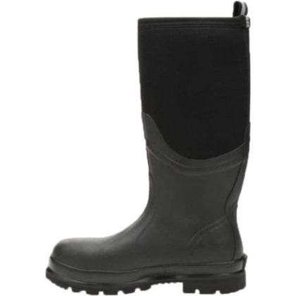 Muckboot Herren Chore Tall Xpresscool Stahlkappe Schwarz