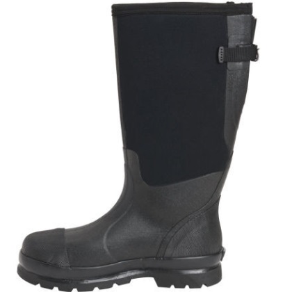 Muckboot Schwarz Herren Arbeit Classic Stahlkappe Breite Wade