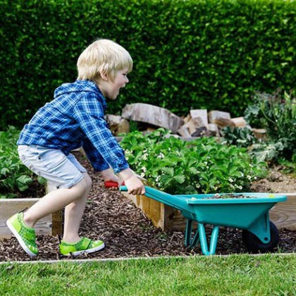 Sommersonnenwende-Muckboot Für Kinder, Grün
