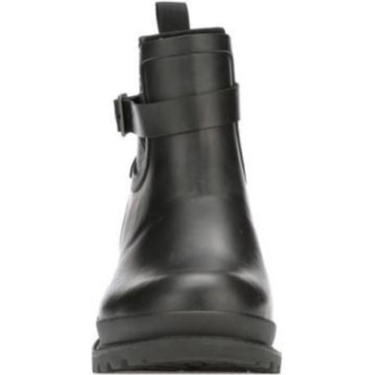 Damen Liberty Wasserdichte Gummistiefelette Schwarz