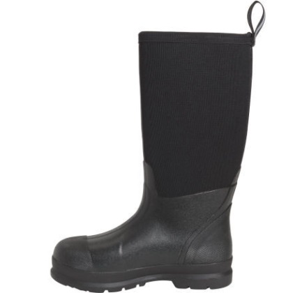 Herren Muckboot Chore Max Plain Toe Schwarz
