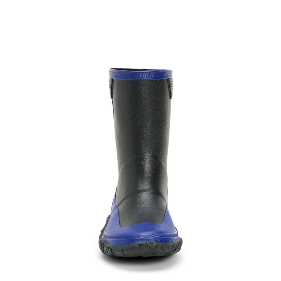 Häckslerstiefel Für Kinder Schwarz Blau Muckboot