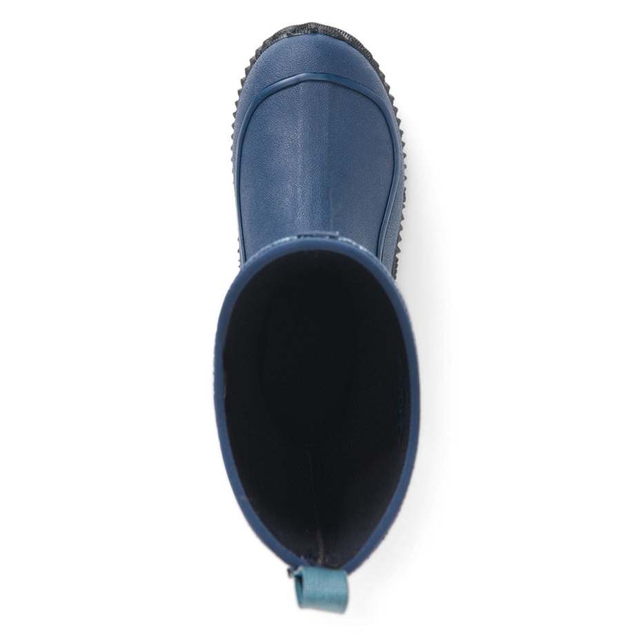 Hale Hohe Stiefel Für Kinder, Blau Bedruckter Muckboot