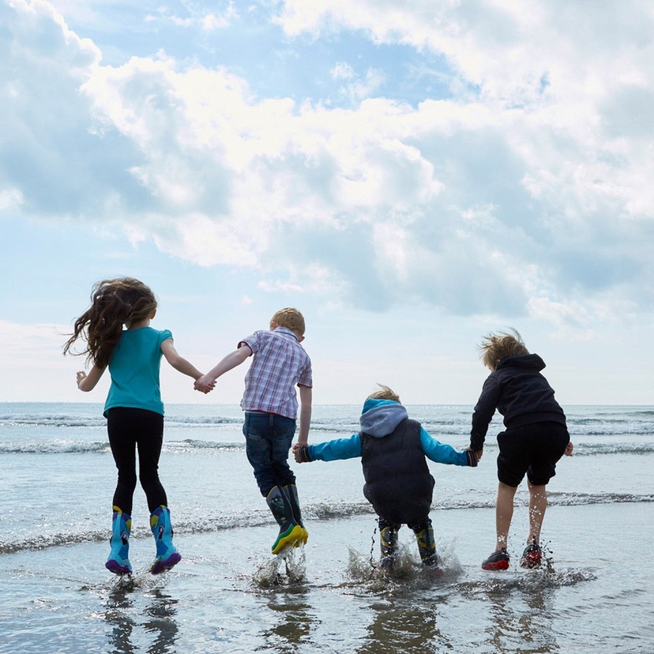 Hale Hohe Stiefel Für Kinder Muckboot Camo-Print