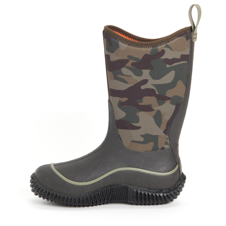 Hale Hohe Stiefel Für Kinder Muckboot Camo-Print