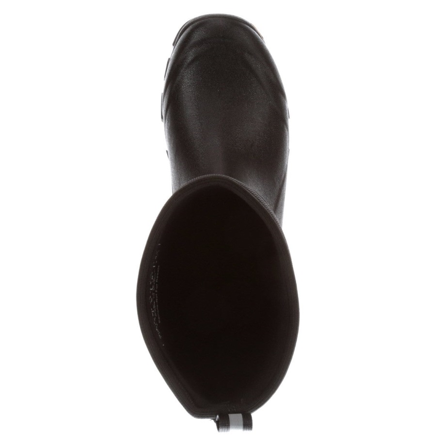 Muckboot Black Arctic Ice Vibram Ag Kurze All-terrain-stiefel Für Herren