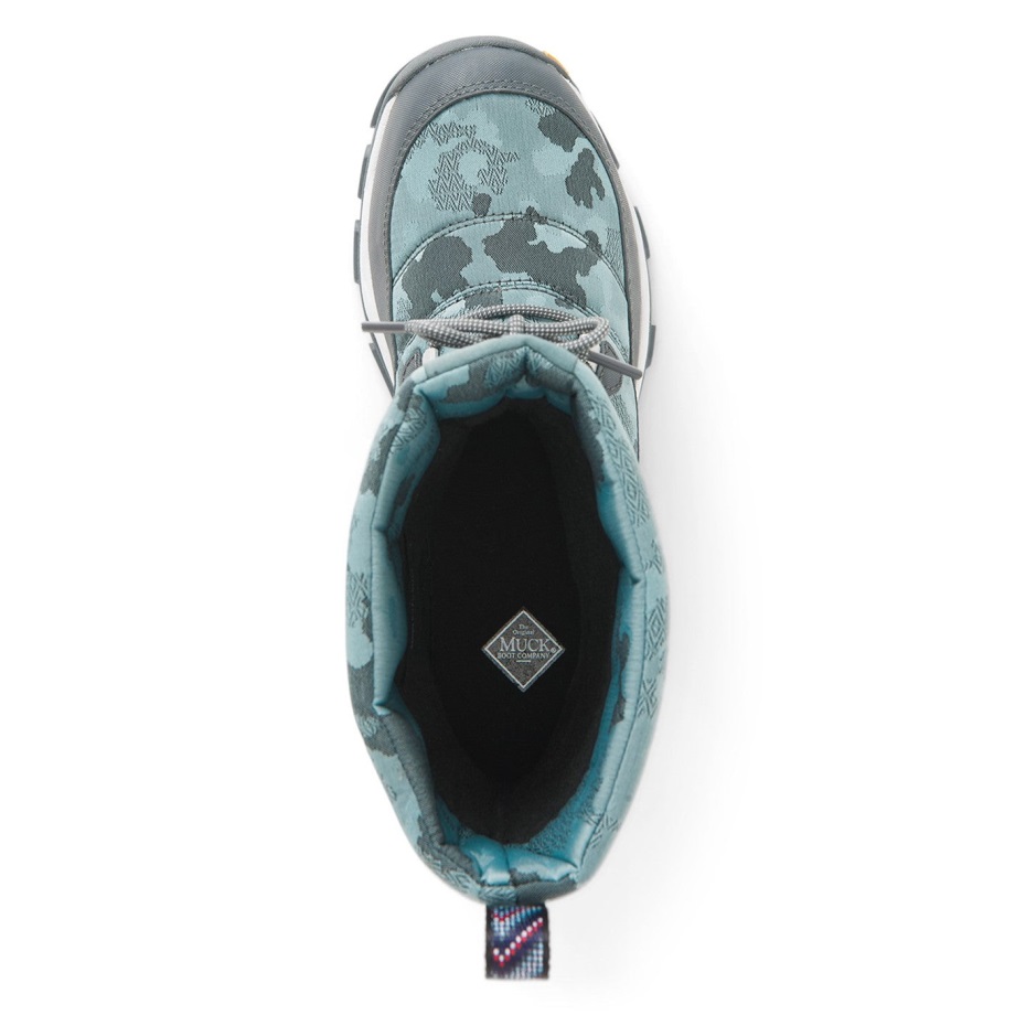 Muckboot Castlerock Camo Print Arctic Ice Nomadic Vibram Kurze All-Terrain-Stiefel Für Damen