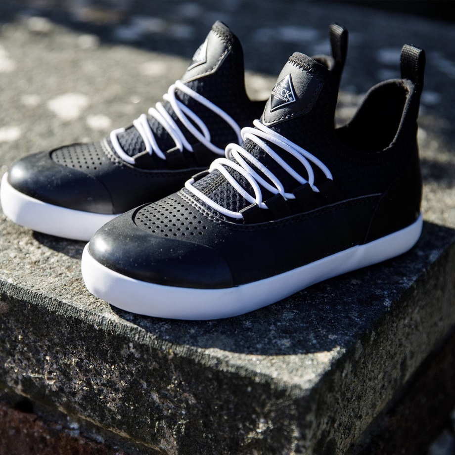 Muckboot Bungee-Schuhe Zur Sommersonnenwende Für Kinder, Schwarz