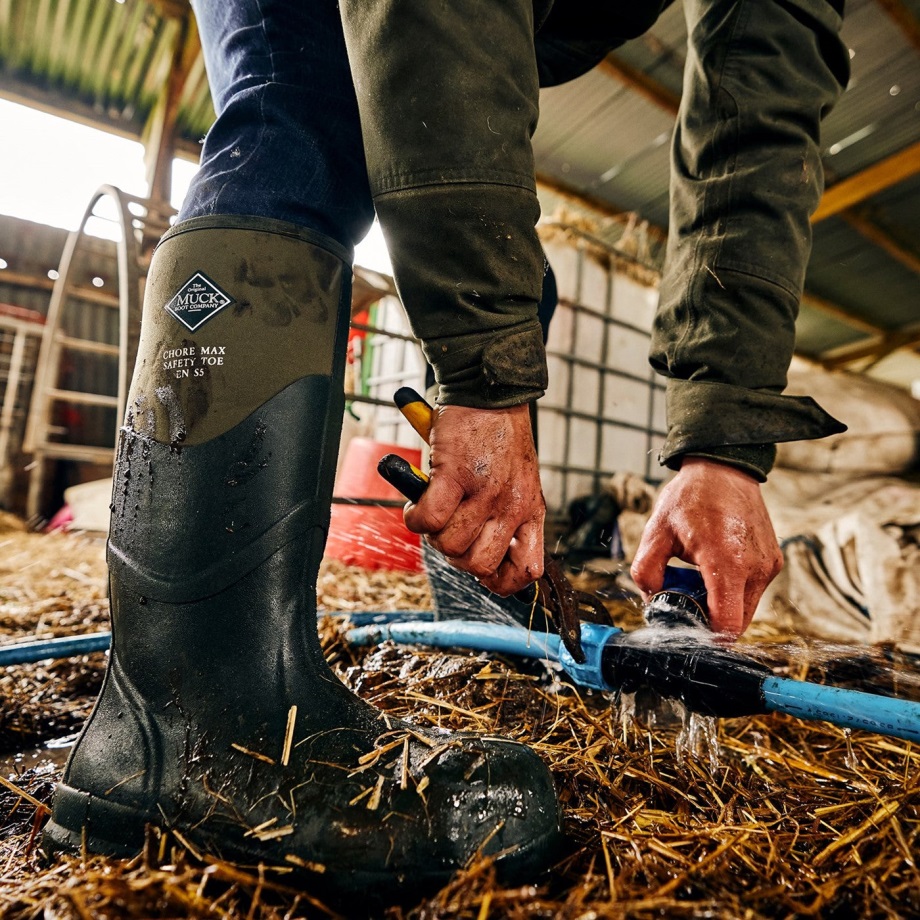 Muckboot Moss Unisex Arbeit Max Stahlkappe S5 Hohe Stiefel