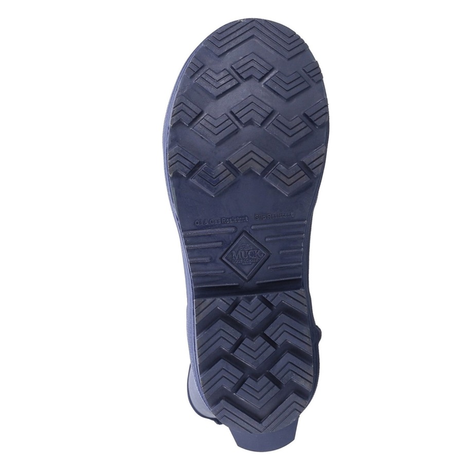 Muckboot Marineblaue Hohe Unisex-schlammstiefel