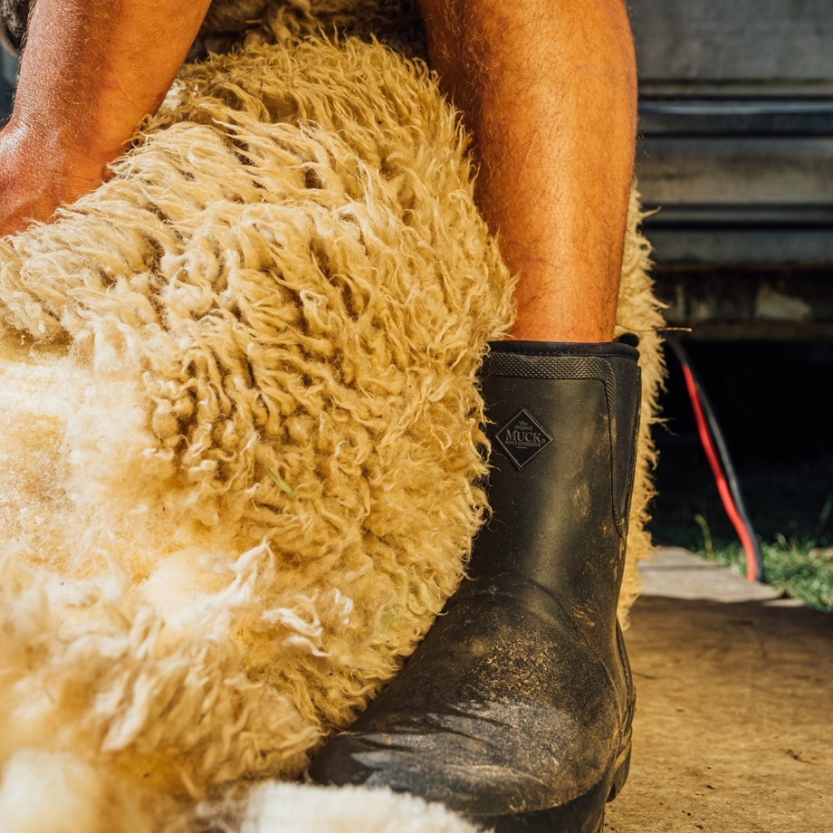 Muckboot Unisex Muck Originals Kurze Stiefel Zum Anziehen Schwarz