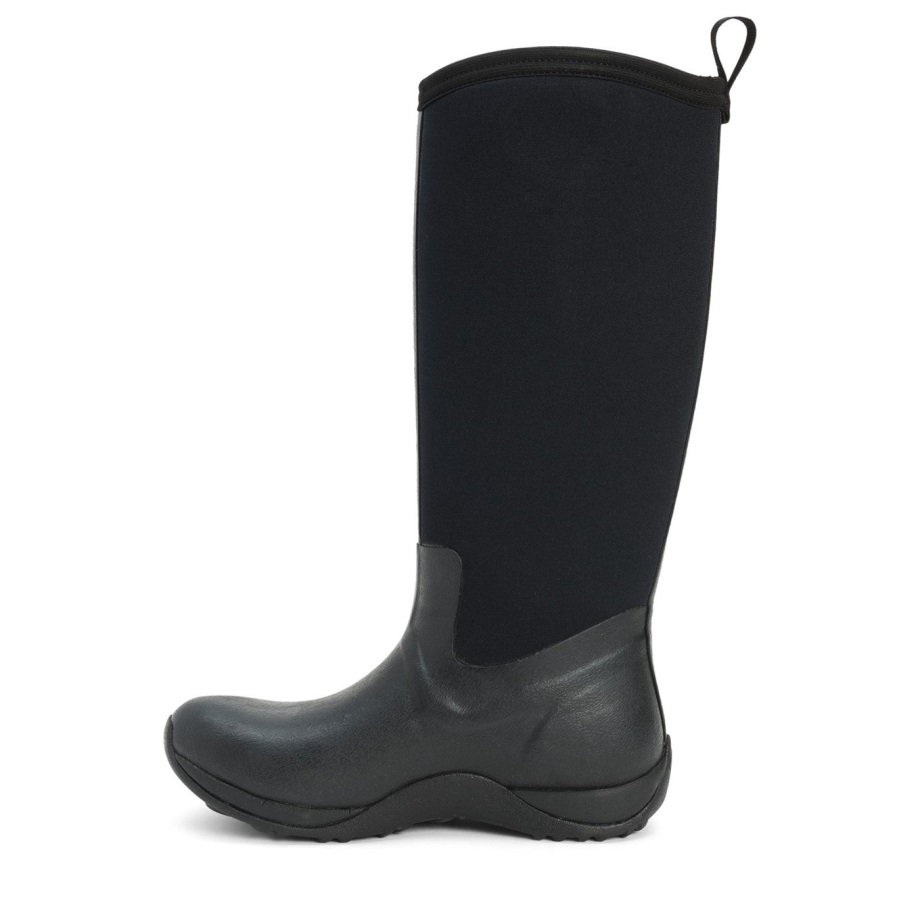 Muckboot Arctic Adventure Hohe Damenstiefel Schwarz