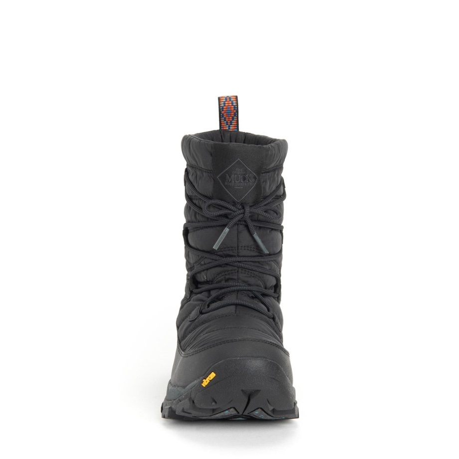Muckboot Damen Arctic Ice Nomadic Vibram All Terrain Kurzstiefel Schwarz