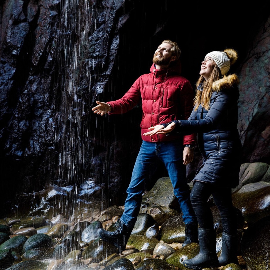 Muckboot Arctic Ice Vibram Ag Kurze Damenstiefel Für Jedes Gelände, Melierter Jersey-Aufdruck
