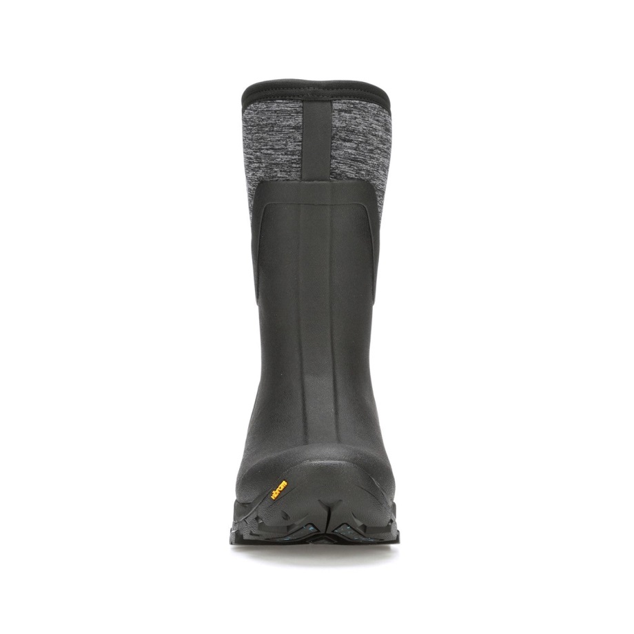 Muckboot Arctic Ice Vibram Ag Kurze Damenstiefel Für Jedes Gelände, Melierter Jersey-Aufdruck