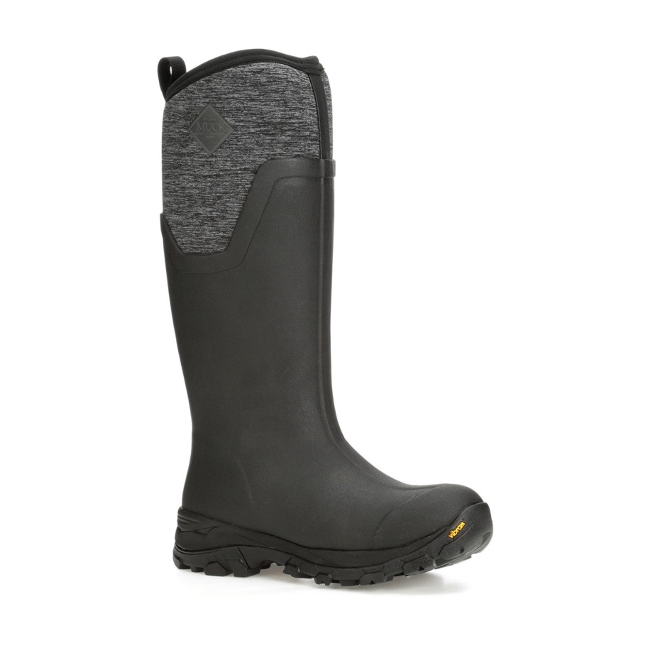 Muckboot Arctic Ice Vibram Ag Hohe All-Terrain-Stiefel Für Damen Mit Meliertem Jersey-Aufdruck