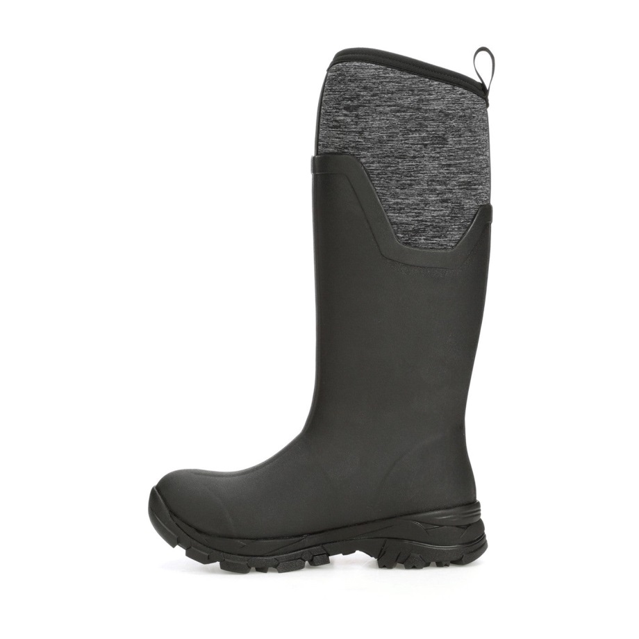 Muckboot Arctic Ice Vibram Ag Hohe All-Terrain-Stiefel Für Damen Mit Meliertem Jersey-Aufdruck