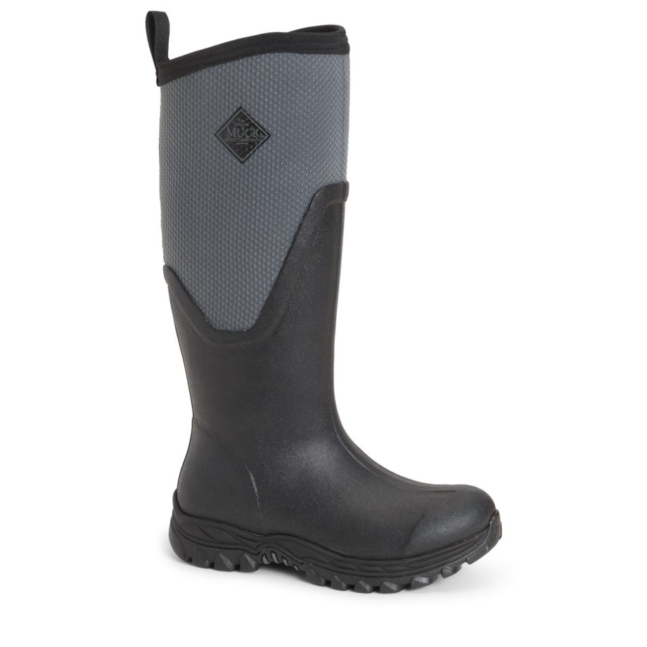 Muckboot Arctic Sport Ii Hohe Stiefel Für Damen Schwarz Grau