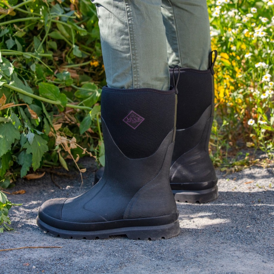 Muckboot Damen Chore Classic Kurzstiefel Schwarz