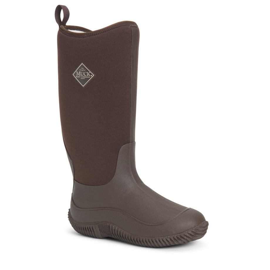 Muckboot Hale Hohe, Mit Fleece Gefütterte Damenstiefel Braun