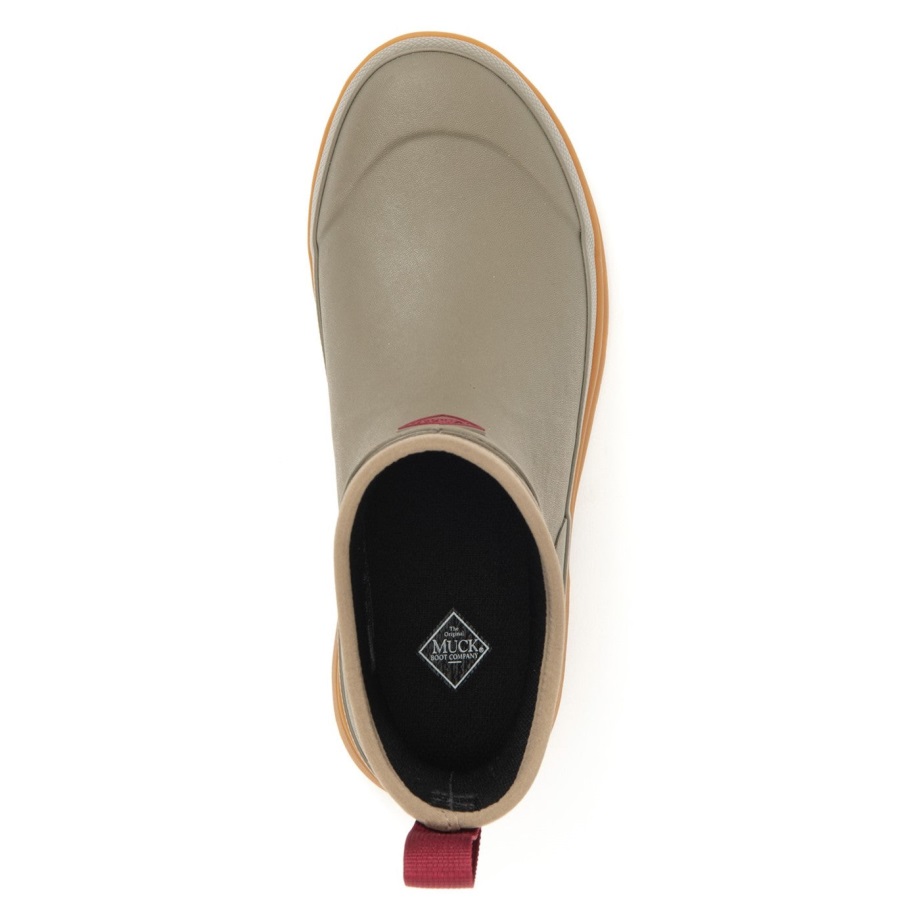 Muckboot Damen Muck Originals Schlupfstiefeletten Taupe