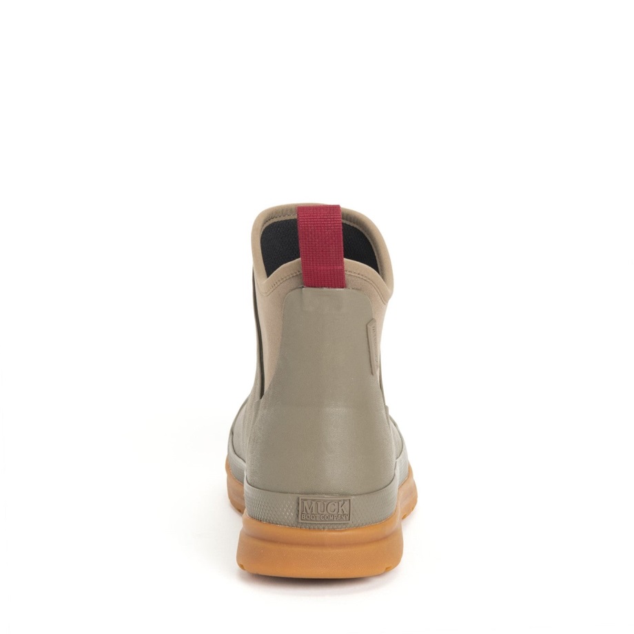 Muckboot Damen Muck Originals Schlupfstiefeletten Taupe