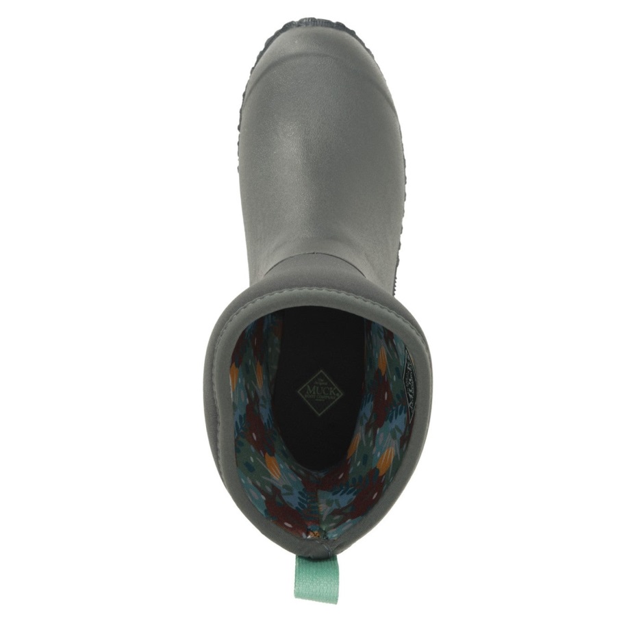 Muckboot Rhs Muckster Ii Kurze Stiefel Für Damen Grauer Druck