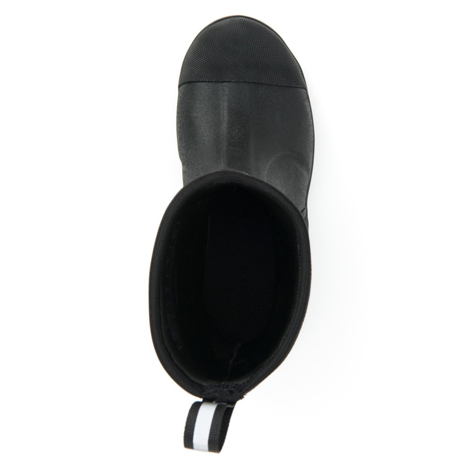 Unisex Hausarbeit Klassische Kurze Stiefel Schwarz Muckboot