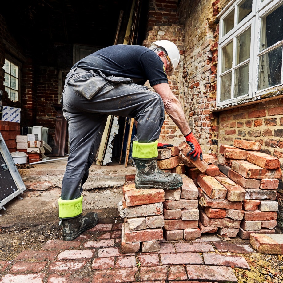 Unisex Chore Max Steel Toe S5 Hohe Stiefel Schwarz Muckboot