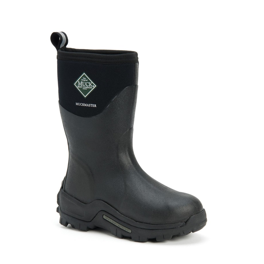 Unisex Muckmaster Kurzstiefel Muckboot Schwarz