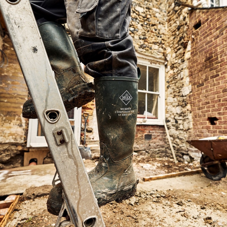 Unisex Mudder S5 Hohe Sicherheitsstiefel Schwarz Muckboot