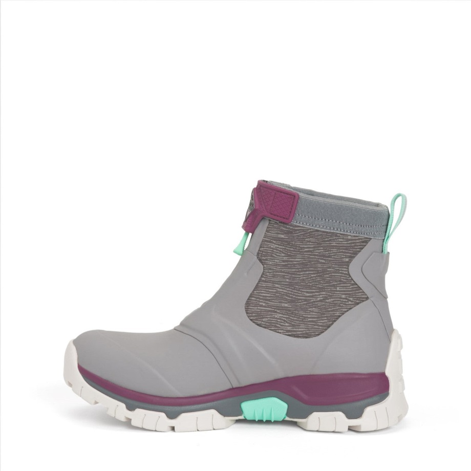Damen-Apex-Kurzstiefel Mit Reißverschluss, Frostgrauer Muckboot