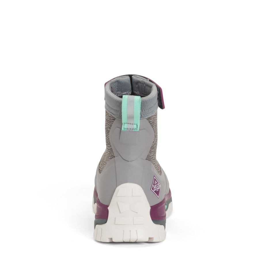 Damen-Apex-Kurzstiefel Mit Reißverschluss, Frostgrauer Muckboot