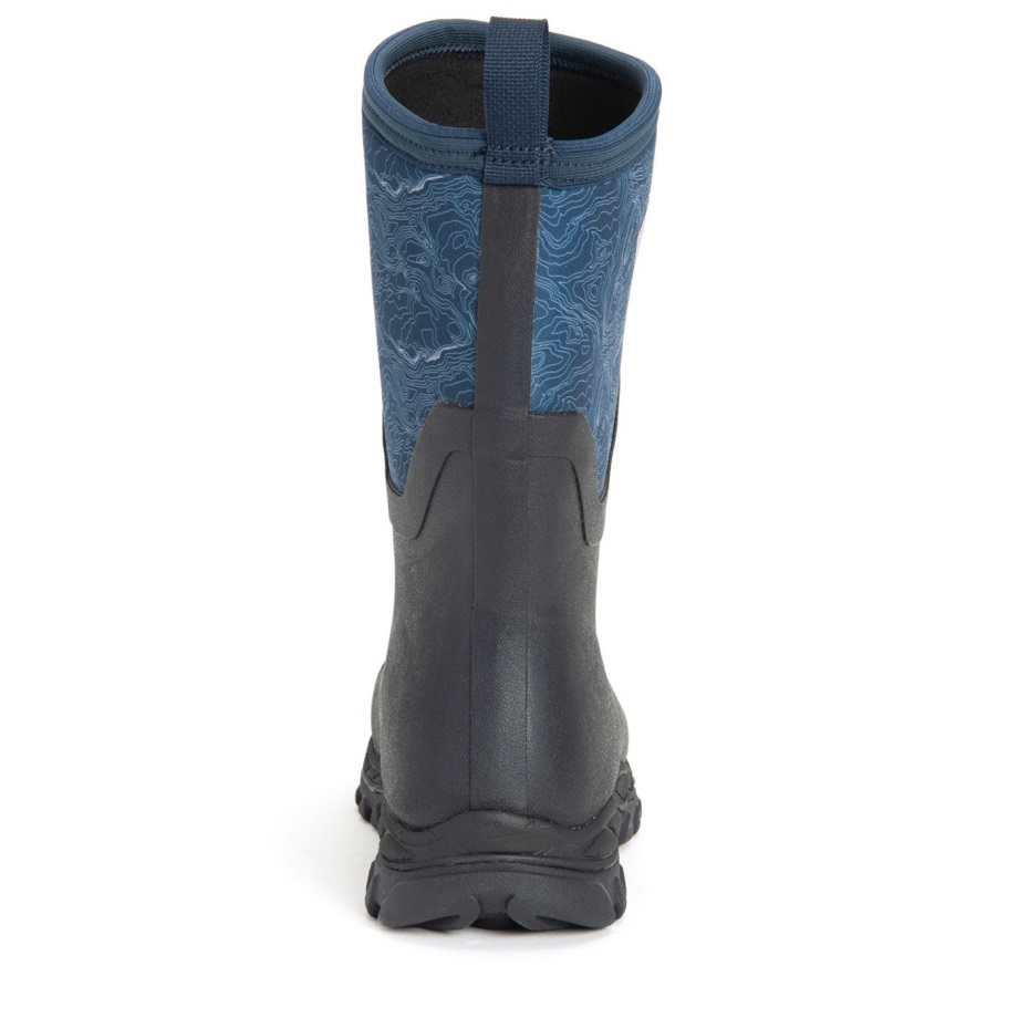 Arctic Sport Ii Kurze Stiefel Für Damen Navy Topography Muckboot