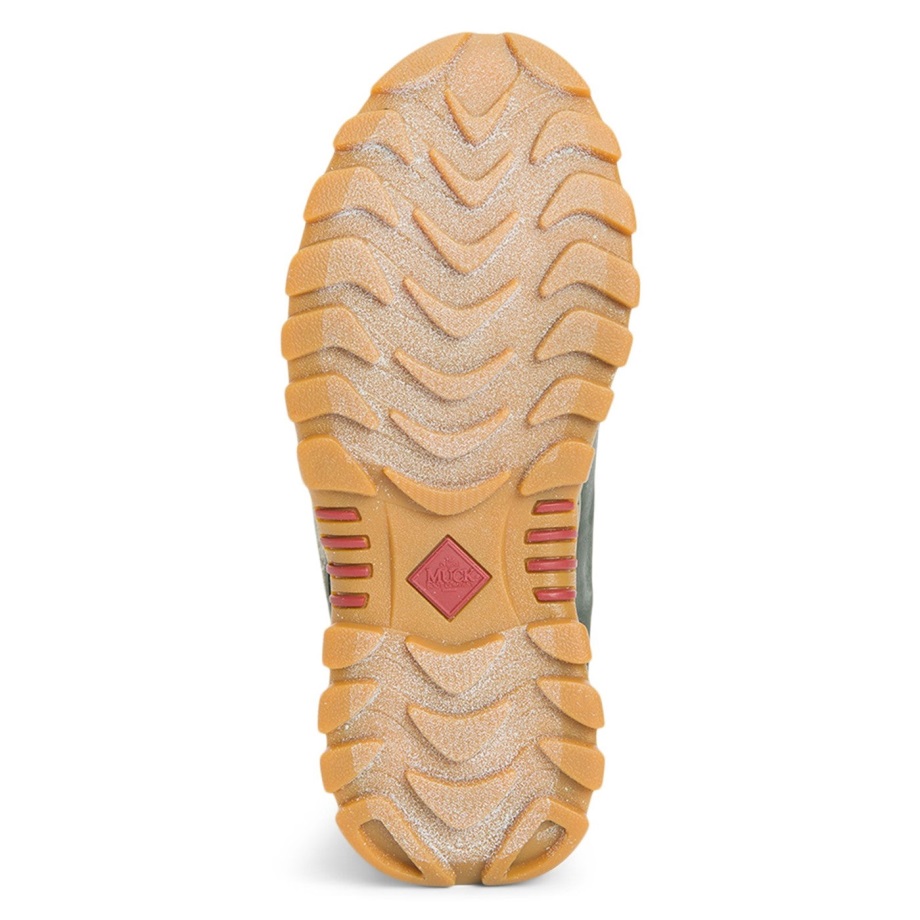 Arctic Sport Ii Hohe Stiefel Für Damen Olive Muckboot Mit Fischgrätmuster