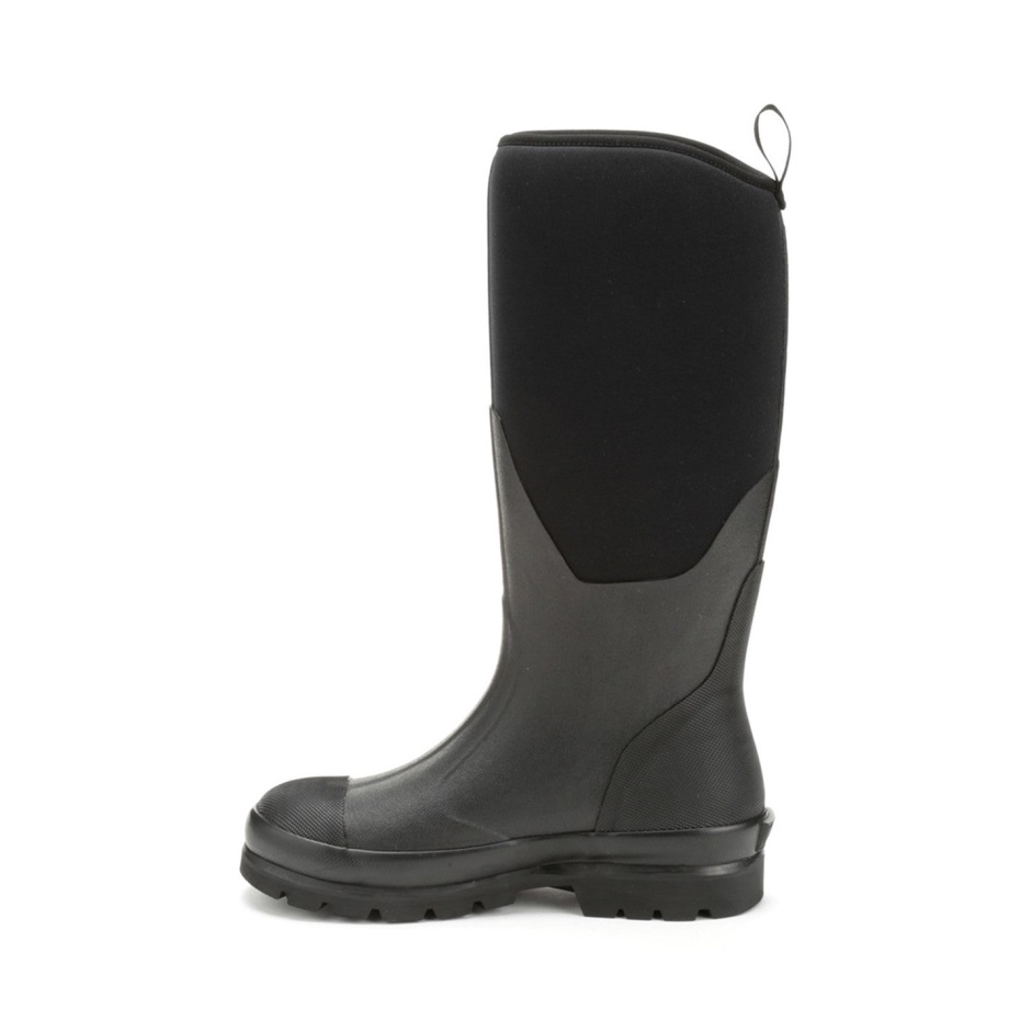 Klassische Hohe Stiefel Für Damen Muckboot Schwarz