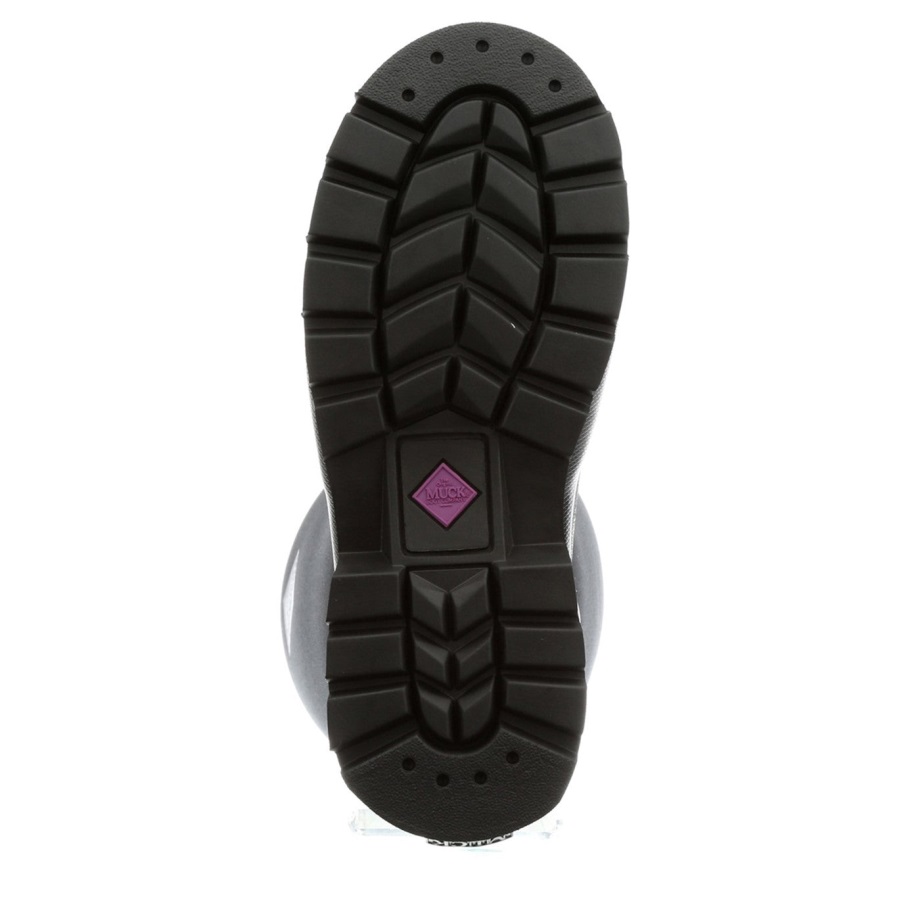 Klassische Hohe Stiefel Für Damen Muckboot Schwarz