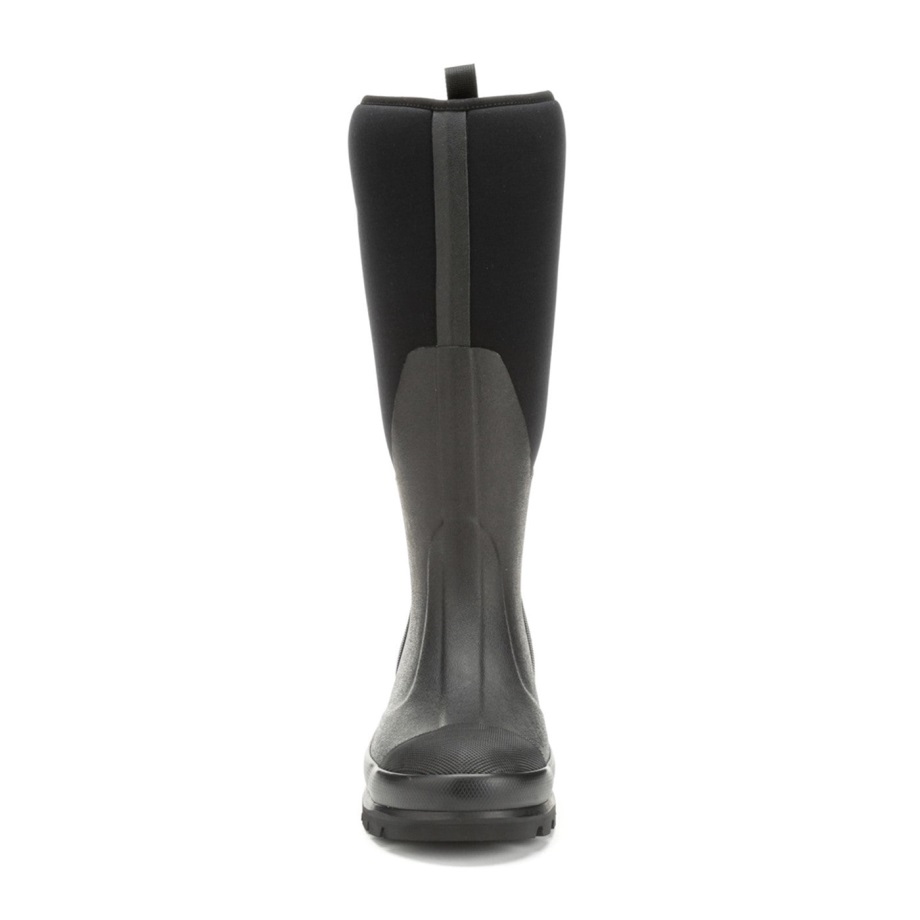 Klassische Hohe Stiefel Für Damen Muckboot Schwarz