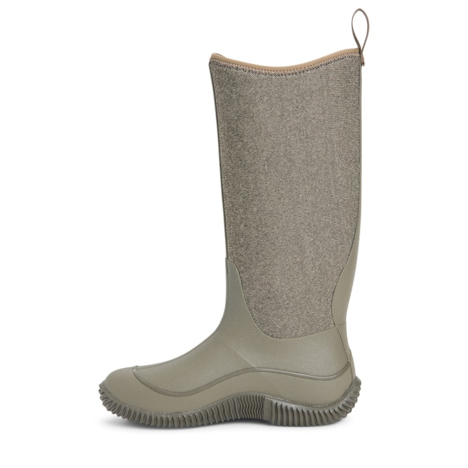 Hale Tall Boots Für Damen Muckboot Nussbaum Mit Fischgrätenmuster