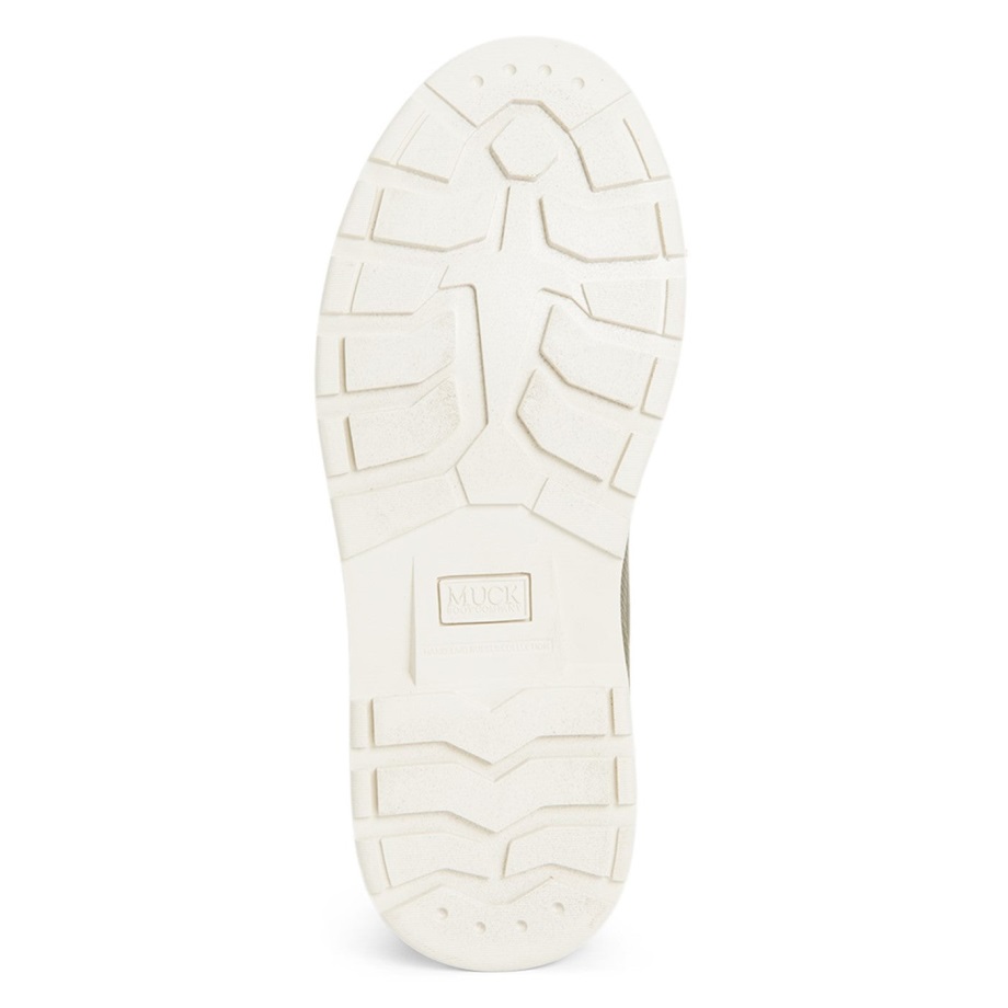 Damen Muck Originals Duck Schnürstiefel Aus Leder Muckboot Taupe