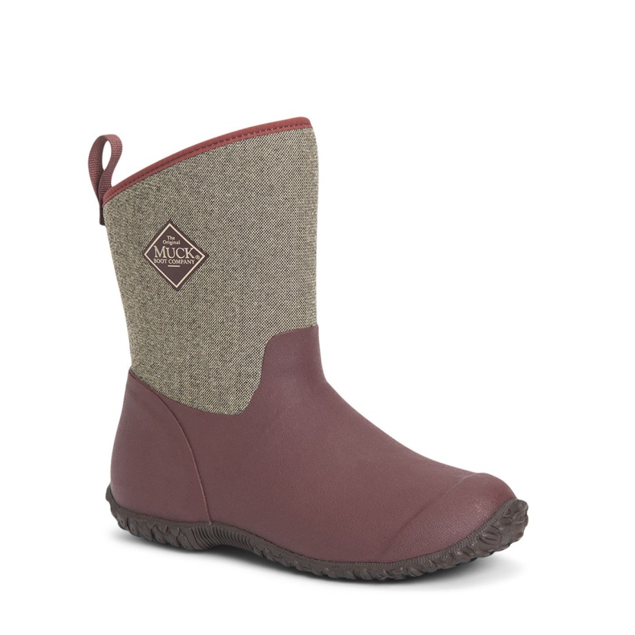 Rhs Muckster Ii Kurze Stiefel Für Damen Muckboot Mit Rosinenfischgrätmuster