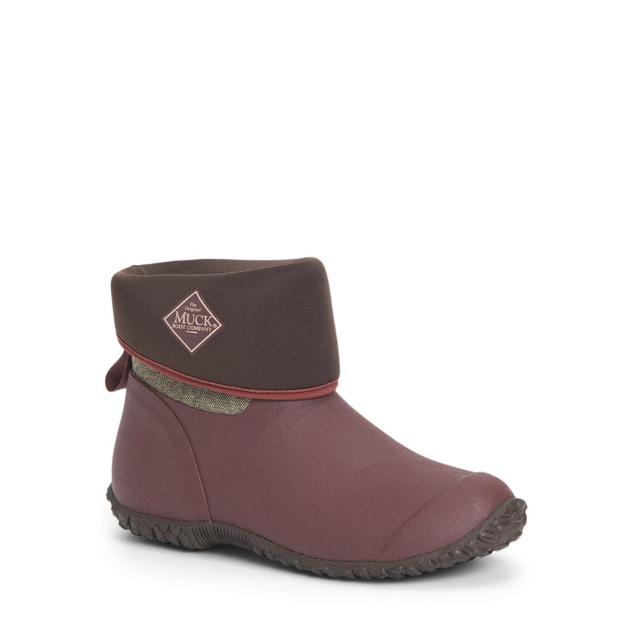 Rhs Muckster Ii Kurze Stiefel Für Damen Muckboot Mit Rosinenfischgrätmuster